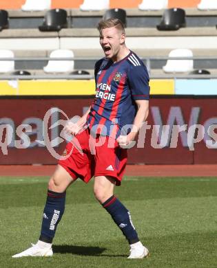 Fussball. Bundesliga. RZ Pellets WAC gegen SK Rapid. Torjubel Maximilian Ullmann (Rapid). Wolfsberg, am 4.4.2021.
Foto: Kuess
www.qspictures.net

---
pressefotos, pressefotografie, kuess, qs, qspictures, sport, bild, bilder, bilddatenbank