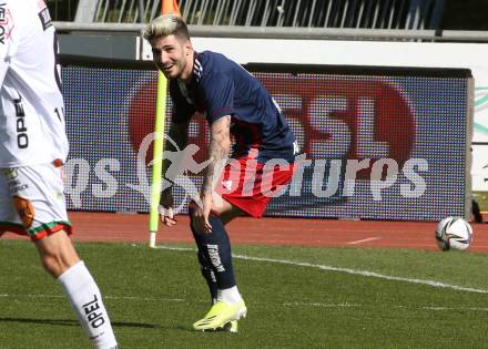 Fussball. Bundesliga. RZ Pellets WAC gegen SK Rapid. Torjubel Taxiarchis Fountas (Rapid). Wolfsberg, am 4.4.2021.
Foto: Kuess
www.qspictures.net

---
pressefotos, pressefotografie, kuess, qs, qspictures, sport, bild, bilder, bilddatenbank