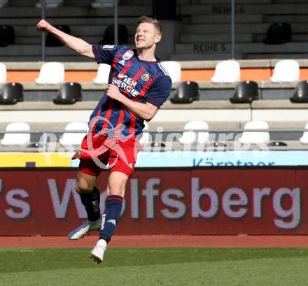 Fussball. Bundesliga. RZ Pellets WAC gegen SK Rapid. Torjubel Maximilian Ullmann (Rapid). Wolfsberg, am 4.4.2021.
Foto: Kuess
www.qspictures.net

---
pressefotos, pressefotografie, kuess, qs, qspictures, sport, bild, bilder, bilddatenbank