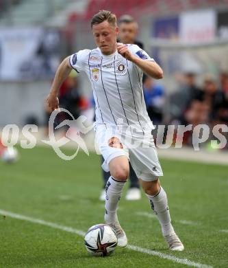 Fussball 2. Liga. SK Austria Klagenfurt gegen  SV Lafnitz. Fabian Miesenboeck (Klagenfurt). Klagenfurt, am 5.4.2021.
Foto: Kuess
www.qspictures.net
---
pressefotos, pressefotografie, kuess, qs, qspictures, sport, bild, bilder, bilddatenbank