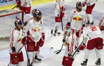 EBEL. Eishockey Bundesliga. KAC gegen	EC Red Bull Salzburg. enttaeuscht   (Salzburg). Klagenfurt, am 5.4.2021.
Foto: Kuess
www.qspictures.net

---
pressefotos, pressefotografie, kuess, qs, qspictures, sport, bild, bilder, bilddatenbank