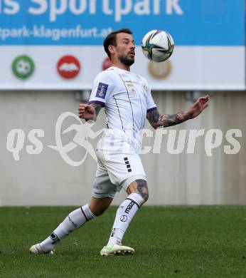 Fussball 2. Liga. SK Austria Klagenfurt gegen  SV Lafnitz. Philipp Huetter (Klagenfurt). Klagenfurt, am 5.4.2021.
Foto: Kuess
www.qspictures.net
---
pressefotos, pressefotografie, kuess, qs, qspictures, sport, bild, bilder, bilddatenbank