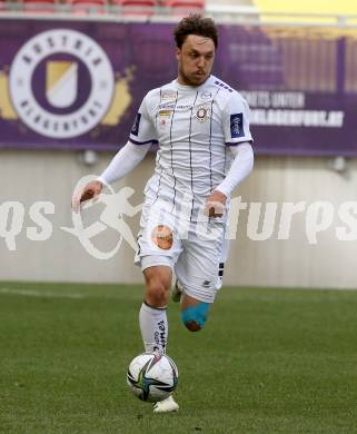 Fussball 2. Liga. SK Austria Klagenfurt gegen  SV Lafnitz. Simon Straudi (Klagenfurt). Klagenfurt, am 5.4.2021.
Foto: Kuess
www.qspictures.net
---
pressefotos, pressefotografie, kuess, qs, qspictures, sport, bild, bilder, bilddatenbank
