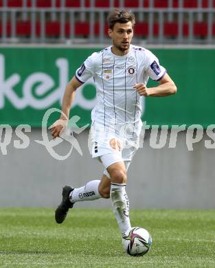 Fussball 2. Liga. SK Austria Klagenfurt gegen  SV Lafnitz. Thorsten Mahrer (Klagenfurt). Klagenfurt, am 5.4.2021.
Foto: Kuess
www.qspictures.net
---
pressefotos, pressefotografie, kuess, qs, qspictures, sport, bild, bilder, bilddatenbank