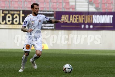 Fussball 2. Liga. SK Austria Klagenfurt gegen  SV Lafnitz. Philipp Huetter (Klagenfurt). Klagenfurt, am 5.4.2021.
Foto: Kuess
www.qspictures.net
---
pressefotos, pressefotografie, kuess, qs, qspictures, sport, bild, bilder, bilddatenbank
