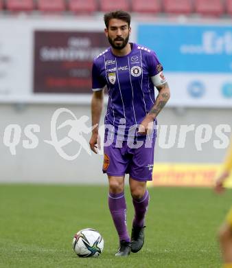 Fussball 2. Liga. SK Austria Klagenfurt gegen  Kapfenberger SV. Kosmas Gkezos (Klagenfurt). Klagenfurt, am 9.4.2021.
Foto: Kuess
www.qspictures.net
---
pressefotos, pressefotografie, kuess, qs, qspictures, sport, bild, bilder, bilddatenbank
