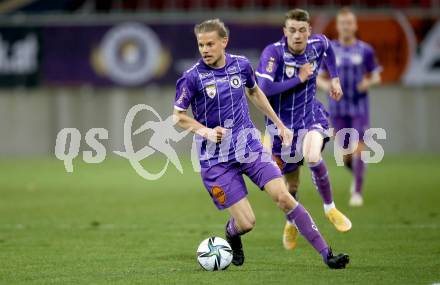 Fussball 2. Liga. SK Austria Klagenfurt gegen  Kapfenberger SV. Patrick Greil (Klagenfurt). Klagenfurt, am 9.4.2021.
Foto: Kuess
www.qspictures.net
---
pressefotos, pressefotografie, kuess, qs, qspictures, sport, bild, bilder, bilddatenbank