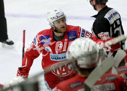 EBEL. Eishockey Bundesliga. KAC gegen	HCB Suedtirol Alperia. Torjubel Bischofberger Johannes,  (KAC). Klagenfurt, am 13.4.2021.
Foto: Kuess
www.qspictures.net

---
pressefotos, pressefotografie, kuess, qs, qspictures, sport, bild, bilder, bilddatenbank