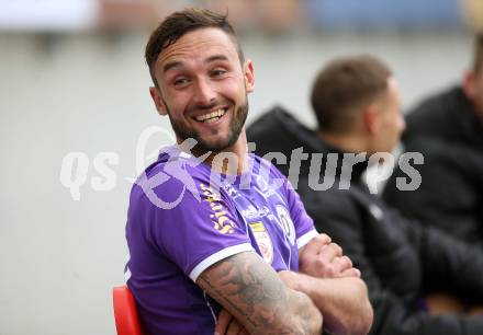 Fussball 2. Liga. SK Austria Klagenfurt gegen  Grazer AK 1902. Markus Pink (Klagenfurt). Klagenfurt, am 18.4.2021.
Foto: Kuess
www.qspictures.net
---
pressefotos, pressefotografie, kuess, qs, qspictures, sport, bild, bilder, bilddatenbank