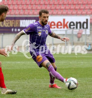 Fussball 2. Liga. SK Austria Klagenfurt gegen  Grazer AK 1902. Philipp Huetter  (Klagenfurt). Klagenfurt, am 18.4.2021.
Foto: Kuess
www.qspictures.net
---
pressefotos, pressefotografie, kuess, qs, qspictures, sport, bild, bilder, bilddatenbank