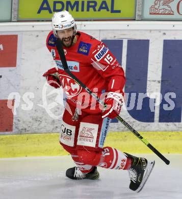 EBEL. Eishockey Bundesliga. KAC gegen	HCB Suedtirol Alperia. Torjubel Blaz Gregorc (KAC). Klagenfurt, am 18.4.2021.
Foto: Kuess
www.qspictures.net

---
pressefotos, pressefotografie, kuess, qs, qspictures, sport, bild, bilder, bilddatenbank