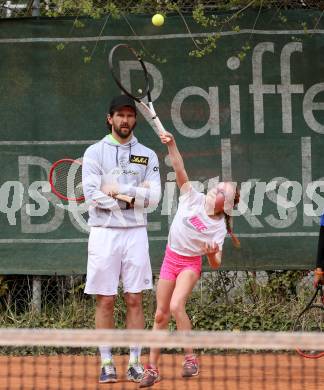 Tennis. Nachwuchstraining mit Juergen Melzer. Poertschach, am 29.4.2021.
Foto: Kuess
www.qspictures.net

---
pressefotos, pressefotografie, kuess, qs, qspictures, sport, bild, bilder, bilddatenbank