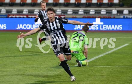 Fussball. Bundesliga. RZ Pellets WAC gegen LASK.  Torjubel Dominik Reiter (LASK). Wolfsberg, am 12.5.2021.
Foto: Kuess
www.qspictures.net

---
pressefotos, pressefotografie, kuess, qs, qspictures, sport, bild, bilder, bilddatenbank