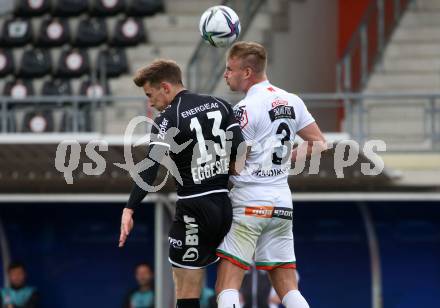 Fussball. Bundesliga. RZ Pellets WAC gegen LASK. Gustav Niklas Henriksson, (WAC), Johannes Eggestein  (LASK). Wolfsberg, am 12.5.2021.
Foto: Kuess
www.qspictures.net

---
pressefotos, pressefotografie, kuess, qs, qspictures, sport, bild, bilder, bilddatenbank