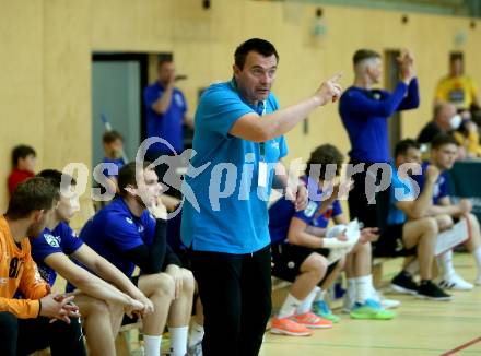Handball spusu Liga. SC Ferlach gegen UHK Krems. Trainer Uros Serbec (Ferlach). Ferlach, am 15.5.2021.
Foto: Kuess
www.qspictures.net
---
pressefotos, pressefotografie, kuess, qs, qspictures, sport, bild, bilder, bilddatenbank