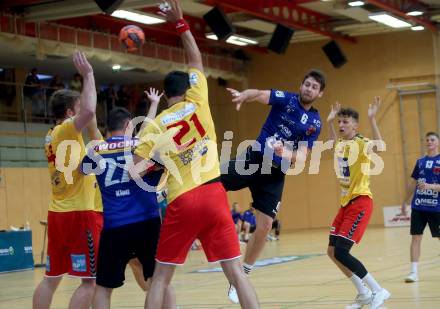 Handball spusu Liga. SC Ferlach gegen UHK Krems. Leander Krobath (Ferlach). Ferlach, am 15.5.2021.
Foto: Kuess
www.qspictures.net
---
pressefotos, pressefotografie, kuess, qs, qspictures, sport, bild, bilder, bilddatenbank