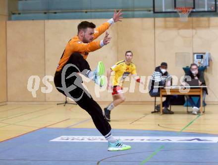 Handball spusu Liga. SC Ferlach gegen UHK Krems. Florian Striessnig (Ferlach). Ferlach, am 15.5.2021.
Foto: Kuess
www.qspictures.net
---
pressefotos, pressefotografie, kuess, qs, qspictures, sport, bild, bilder, bilddatenbank
