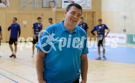 Handball spusu Liga. SC Ferlach gegen UHK Krems. Trainer Uros Serbec  (Ferlach). Ferlach, am 15.5.2021.
Foto: Kuess
www.qspictures.net
---
pressefotos, pressefotografie, kuess, qs, qspictures, sport, bild, bilder, bilddatenbank