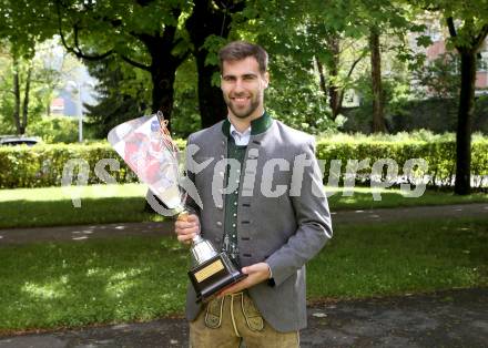 EBEL. Eishockey Bundesliga. KAC. Wahl zum Kaerntner Eishockey  Superstar.  Martin Schumnig. Klagenfurt, am 17.5.2021.
Foto: Kuess 
www.qspictures.net

---
pressefotos, pressefotografie, kuess, qs, qspictures, sport, bild, bilder, bilddatenbank