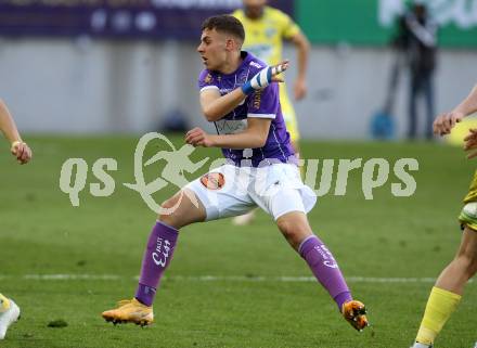 Fussball. Bundesliga Relegation. SK Austria Klagenfurt gegen St. Poelten.   Fabio Markelic (Klagenfurt). Klagenfurt, am 26.5.2021.
Foto: Kuess
www.qspictures.net
---
pressefotos, pressefotografie, kuess, qs, qspictures, sport, bild, bilder, bilddatenbank