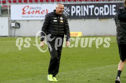 Fussball. Bundesliga Relegation. SK Austria Klagenfurt gegen St. Poelten.   Trainer Peter Pacult (Klagenfurt). Klagenfurt, am 26.5.2021.
Foto: Kuess
www.qspictures.net
---
pressefotos, pressefotografie, kuess, qs, qspictures, sport, bild, bilder, bilddatenbank