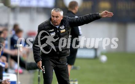 Fussball. Bundesliga Relegation. SK Austria Klagenfurt gegen St. Poelten.   Trainer Peter Pacult (Klagenfurt). Klagenfurt, am 26.5.2021.
Foto: Kuess
www.qspictures.net
---
pressefotos, pressefotografie, kuess, qs, qspictures, sport, bild, bilder, bilddatenbank