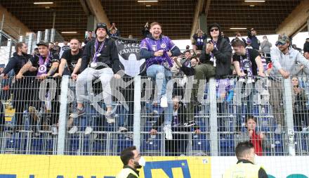 Fussball. Bundesliga Relegation. St. Poelten gegen SK Austria Klagenfurt .   Meisterjubel Austria Klagenfurt.  Fans. Klagenfurt, am 29.5.2021.
Foto: Kuess
www.qspictures.net
---
pressefotos, pressefotografie, kuess, qs, qspictures, sport, bild, bilder, bilddatenbank