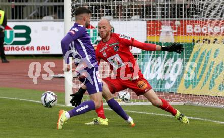 Fussball. Bundesliga. RZ Pellets WAC gegen FK Austria Wien. Alexander Kofler,  (WAC), Marco Djuricin (Wien). Wolfsberg, am 30.5.2021.
Foto: Kuess
www.qspictures.net

---
pressefotos, pressefotografie, kuess, qs, qspictures, sport, bild, bilder, bilddatenbank