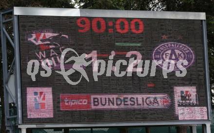 Fussball. Bundesliga. RZ Pellets WAC gegen FK Austria Wien. Anzeigentafel. Wolfsberg, am 30.5.2021.
Foto: Kuess
www.qspictures.net

---
pressefotos, pressefotografie, kuess, qs, qspictures, sport, bild, bilder, bilddatenbank