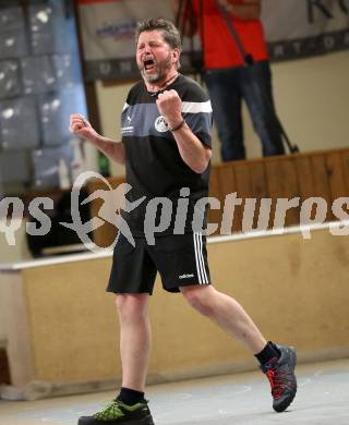 Stocksport. EV Rottendorf gegen EV Angerberg. Jubel  Horst Stranig, (Rottendorf). Oberglan, am 5.6.2021.
Foto: Kuess
www.qspictures.net
---
pressefotos, pressefotografie, kuess, qs, qspictures, sport, bild, bilder, bilddatenbank