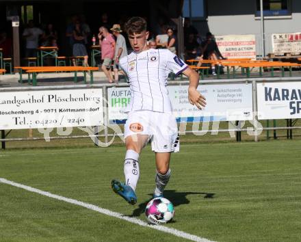 Fussball. Freundschaftsspiel. Koettmannsdorf gegen Austria Klagenfurt.   Tim Maciejewski  (Klagenfurt). Klagenfurt, am 28.6.2021.
Foto: Kuess
www.qspictures.net
---
pressefotos, pressefotografie, kuess, qs, qspictures, sport, bild, bilder, bilddatenbank