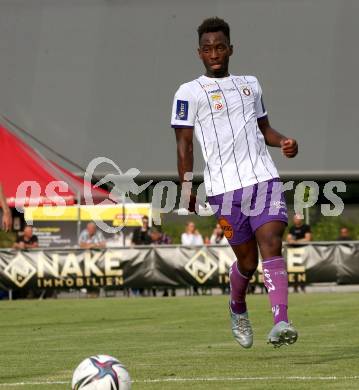 Fussball Testspiel. ASK gegen SK Austria Klagenfurt.  Gloire Amanda (Austria Klagenfurt). Klagenfurt, am 2.7.2021.
Foto: Kuess
---
pressefotos, pressefotografie, kuess, qs, qspictures, sport, bild, bilder, bilddatenbank