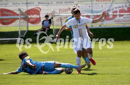 Fussball Testspiel. RZ Pellets WAC gegen NK Rijeka. Amar Dedic, (WAC),  DENIS BUSNJA (Rijeka). Velden, am 3.7.2021.
Foto: Kuess
www.qspictures.net

---
pressefotos, pressefotografie, kuess, qs, qspictures, sport, bild, bilder, bilddatenbank