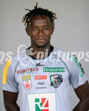Fussball. Bundesliga. WAC. Mannschaftsfototermin. Portrait.  Cheikhou Dieng. Wolfsberg, am 7.7.2021.
Foto: Kuess
www.qspictures.net
---
pressefotos, pressefotografie, kuess, qs, qspictures, sport, bild, bilder, bilddatenbank