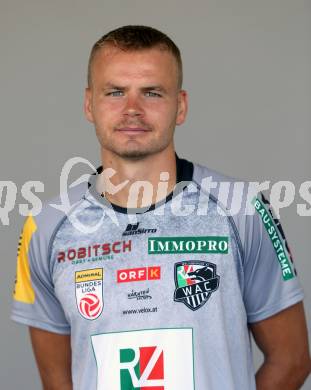 Fussball. Bundesliga. WAC. Mannschaftsfototermin. Portrait.  Gustav Henriksson. Wolfsberg, am 7.7.2021.
Foto: Kuess
www.qspictures.net
---
pressefotos, pressefotografie, kuess, qs, qspictures, sport, bild, bilder, bilddatenbank