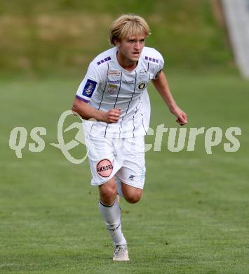 Fussball Bundesliga. Terstspiel. FC St. Veit gegen SK Austria Klagenfurt.  Thomas Roberts  (Klagenfurt). St. Veit, am 13.7.2021.
Foto: Kuess
---
pressefotos, pressefotografie, kuess, qs, qspictures, sport, bild, bilder, bilddatenbank