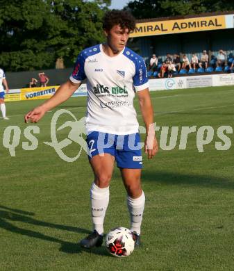 Fussball Regionalliga. SK Treibach gegen Ried Amateure (Junge Wikinger Ried).  Davor Ponjavic (Treibach)., Treibach, am 23.7.2021.
Foto: Kuess
---
pressefotos, pressefotografie, kuess, qs, qspictures, sport, bild, bilder, bilddatenbank