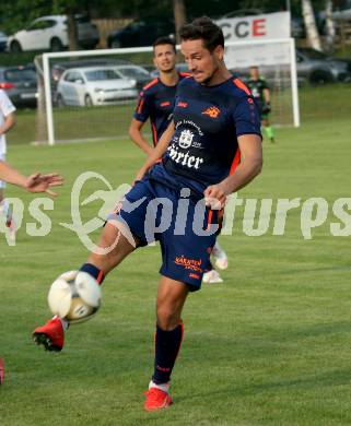Fussball Kaerntner Liga. Maria Saal gegen Kraig.  Sebastian Hertelt  (Kraig). Maria Saal, am 24.7.2021.
Foto: Kuess
---
pressefotos, pressefotografie, kuess, qs, qspictures, sport, bild, bilder, bilddatenbank