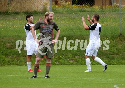 Fussball 1. Klasse B. Kleinkirchheim gegen Velden. Torjubel  Marc Robert Sand
 (Velden). Kleinkirchheim, am 25.7.2021.
Foto: Kuess
---
pressefotos, pressefotografie, kuess, qs, qspictures, sport, bild, bilder, bilddatenbank