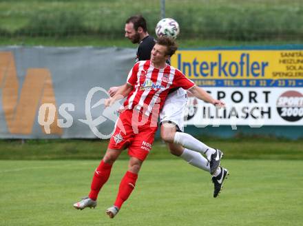 Fussball. Karntner Liga. Gmuend gegen KAC 1909. Philipp Platzer (Gmuend), Marco Raunegger (KAC). Gmuend, 31.7.2021.
Foto: Kuess
---
pressefotos, pressefotografie, kuess, qs, qspictures, sport, bild, bilder, bilddatenbank