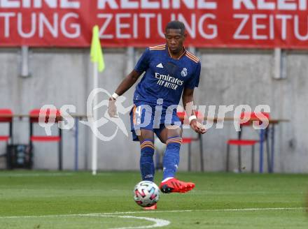 Fussball. Testspiel. Real Madrid gegen AC Milan. David Alaba (Real Madrid). Klagenfurt Woerthersee Stadion, am 8.8.2021.
Foto: Kuess
www.qspictures.net
---
pressefotos, pressefotografie, kuess, qs, qspictures, sport, bild, bilder, bilddatenbank