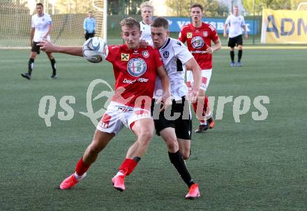 Fussball Regionalliga. SV Spittal gegen Gurten. Maximilian Fillafer (Spittal),  Lukas Moser (Gurten). Spittal, 6.8.2021.
Fotos: Kuess
---
pressefotos, pressefotografie, kuess, qs, qspictures, sport, bild, bilder, bilddatenbank