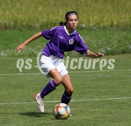 Frauenfussball. Kaerntner Frauen Liga. SK Austria Klagenfurt gegen SG ATUS Ferlach/DSG Ferlach. Valentina Charlotte Eberhart  (Klagenfurt). Koettmannsdorf, am 8.8.2021.
Foto: Kuess
www.qspictures.net
---
pressefotos, pressefotografie, kuess, qs, qspictures, sport, bild, bilder, bilddatenbank