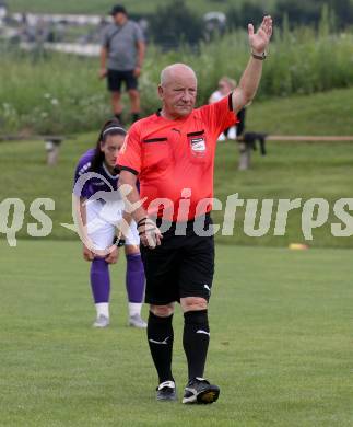 Frauenfussball. Kaerntner Frauen Liga. SK Austria Klagenfurt gegen SG ATUS Ferlach/DSG Ferlach. Schiedsrichter Christian Allmann. Koettmannsdorf, am 8.8.2021.
Foto: Kuess
www.qspictures.net
---
pressefotos, pressefotografie, kuess, qs, qspictures, sport, bild, bilder, bilddatenbank