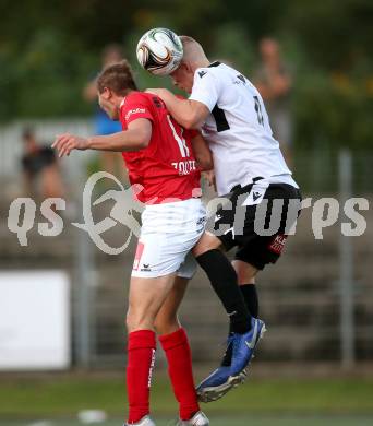 Fussball Regionalliga. SV Spittal gegen Gurten. Adnan Hajdarevic  (Spittal),  Fabian Wimmleitner (Gurten). Spittal, 6.8.2021.
Fotos: Kuess
---
pressefotos, pressefotografie, kuess, qs, qspictures, sport, bild, bilder, bilddatenbank
