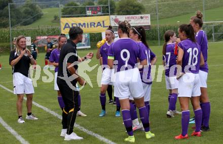 Frauenfussball. Kaerntner Frauen Liga. SK Austria Klagenfurt gegen SG ATUS Ferlach/DSG Ferlach. Trainer Adnan Karic  (Klagenfurt). Koettmannsdorf, am 8.8.2021.
Foto: Kuess
www.qspictures.net
---
pressefotos, pressefotografie, kuess, qs, qspictures, sport, bild, bilder, bilddatenbank