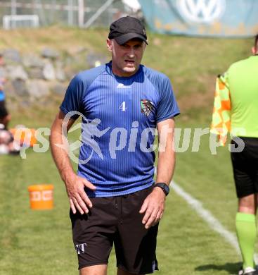 Fussball Regionalliga. WAC Amateure gegen FC Gleisdorf 09. Trainer Harald Tatschl  (WAC). St. Andrae, am 14.8.2021.
Foto: Kuess
---
pressefotos, pressefotografie, kuess, qs, qspictures, sport, bild, bilder, bilddatenbank