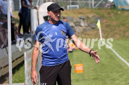 Fussball Regionalliga. WAC Amateure gegen FC Gleisdorf 09. Trainer Harald Tatschl  (WAC). St. Andrae, am 14.8.2021.
Foto: Kuess
---
pressefotos, pressefotografie, kuess, qs, qspictures, sport, bild, bilder, bilddatenbank