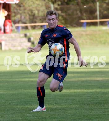 Fussball. Kaerntner Liga. ATUS Ferlach gegen Kraig.  Martin Franz Alexander Lamzari (Kraig). Ferlach, am 21.8.2021.
Foto: Kuess
www.qspictures.net
---
pressefotos, pressefotografie, kuess, qs, qspictures, sport, bild, bilder, bilddatenbank