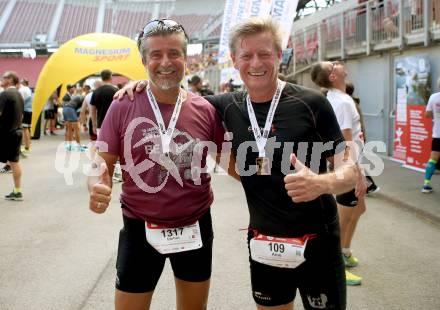 Kaernten laeuft. Stefan Sandrieser, Arno Arthofer. Velden, am 22.8.2021.
Foto: Kuess
---
pressefotos, pressefotografie, kuess, qs, qspictures, sport, bild, bilder, bilddatenbank